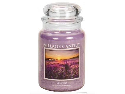 Village Candle - Vonná svíčka - Levandule, velká