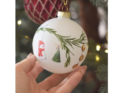 Skleněná baňka (kolekce Kouzlo Vánoc)