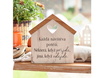 Domeček se srdcem - Každá návštěva potěší