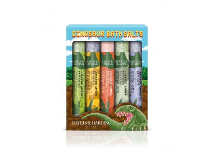 Baylis & Harding Dinosaurus Sada solí do koupele - Jantar, 5x65g