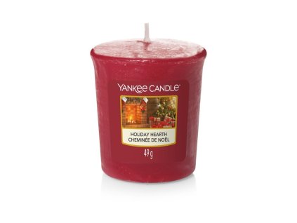 VONNÁ SVÍČKA YANKEE CANDLE HOLIDAY HEARTH VOTIVNÍ