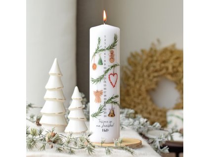 Adventní svíčka - kolekce - Kouzlo Vánoc