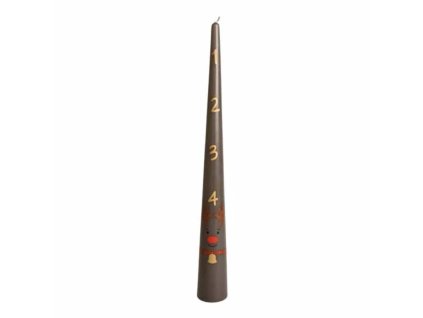 Vánoční adventní svíčka - 39 cm