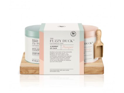 Baylis & Harding Sada pro relaxační koupel - Jasmín & Eukalyptus, Růže & Broskev, 2ks