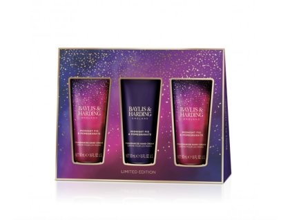 Baylis & Harding Sada krémů na ruce - Fík & Granátové jablko, 3x50ml