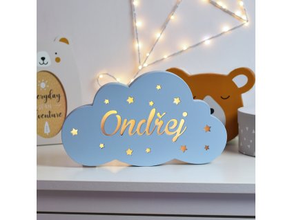 LED mráček se jménem - pro kluka