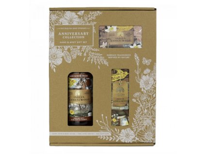 English Soap Company Sada péče o ruce - Santalové dřevo, 3ks