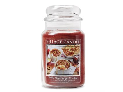 Village Candle Vonná svíčka - Jablečný koláč s javorovým sirupem, velká
