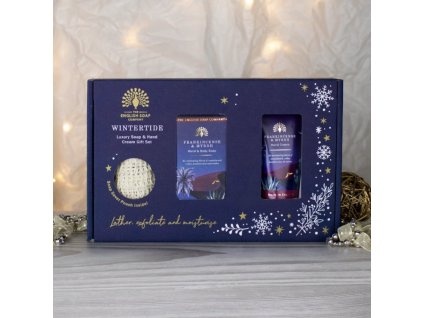 English Soap Company Dárková sada péče o tělo - Kadidlo & Myrha, 3ks