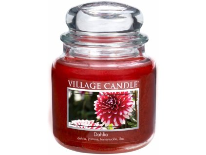 Vonná svíčka - Dahlia, 454g Village Candle