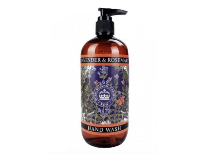 English Soap Company Tekuté mýdlo na ruce - Levandule & Rozmarýn, 500ml)