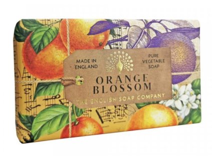 English Soap Company Tuhé mýdlo - Pomerančový květ, 190g