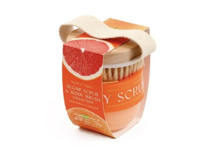 Somerset Toiletry - Tropical Fruits – Grapefruit & Pomeranč Sada tělového peelingu, 150 g