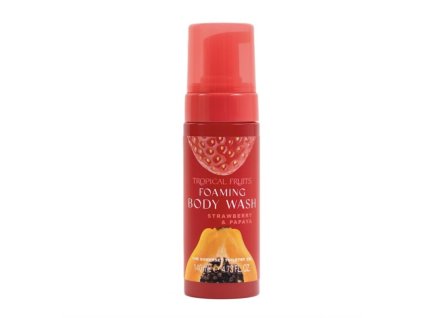 Somerset Toiletry - Tropical Fruits – Jahoda & Papája Mycí pěna na tělo, 140 ml