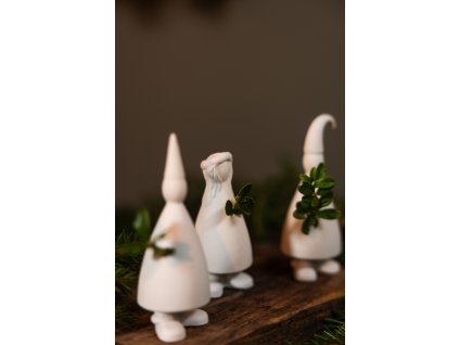 SET elegantních figurek z porcelánu - 3 ks