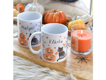 Hrnek se jménem - Strašidelný Halloween