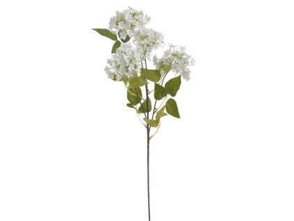 Hortenzie větvička 63 cm - bílá