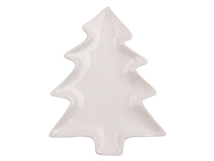 Dekorace strom z porcelánu 15 x 12 x 1,5 cm