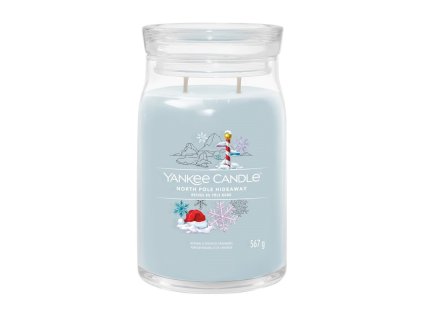 YANKEE CANDLE NORTH POLE HIDEAWAY SIGNATURE VELKÝ