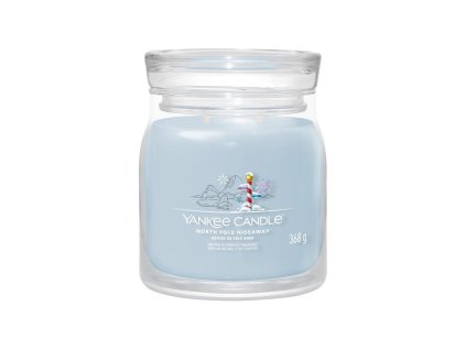 YANKEE CANDLE NORTH POLE HIDEAWAY SIGNATURE STŘEDNÍ
