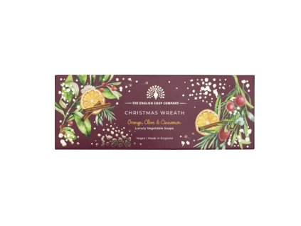 Christmas Wreath Sada tuhých mýdel, 3 x 100 g