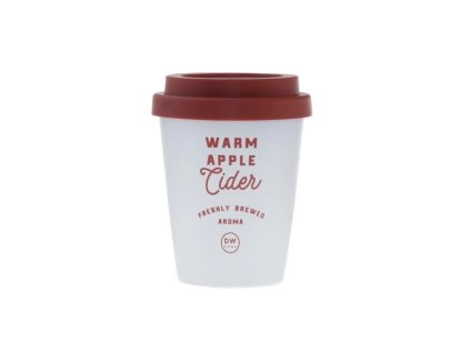 Warm Apple Cider Vonná svíčka ve skle, 122 g