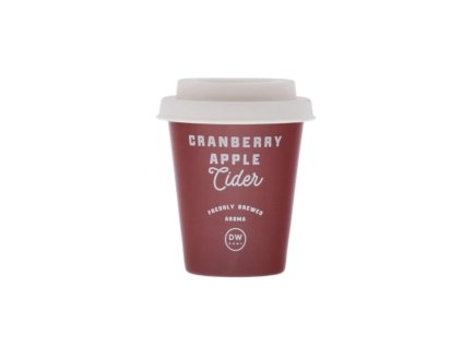 Cranberry Apple Cider Vonná svíčka ve skle, 122 g