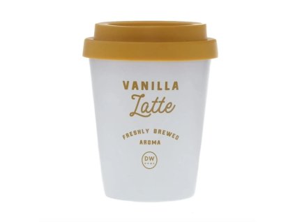 Vanilla Latte Vonná svíčka ve skle, 122 g