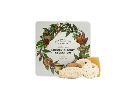 Cartwright & Butler - Luxury Biscuits Selection Plechová dóza s mixem sušenek, 200 g