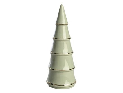 Dekorativní stromek - zelený, 17,3 cm