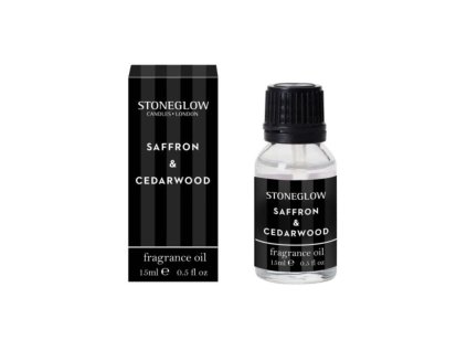 Saffron & Cedarwood Vonný olej do aromalampy, 15 ml