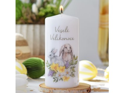 Velikonoční svíčka - Veselé Velikonoce VELKÁ