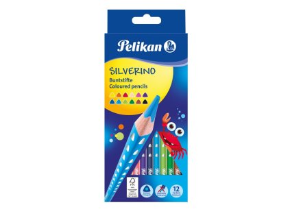 Pelikan - Pastelky Silverino tenké 12ks