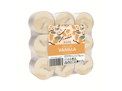 Absolute Vanilla Sada čajových svíček, 18 ks