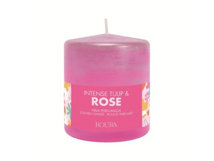 Intense Tulip & Rose Vonná svíčka, 250 g