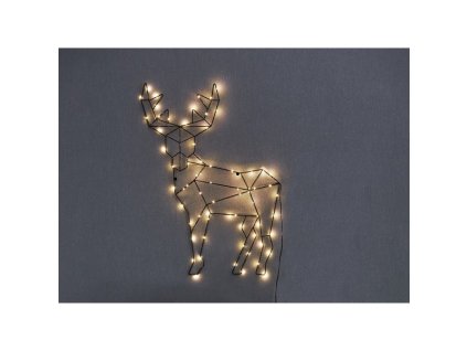 LED svítící vnitřní dekorace sob