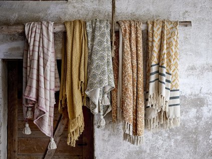 Hidayah Throw bavlněný pléd od Bloomingville