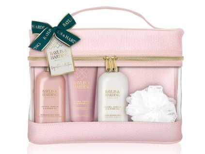 Baylis & Harding Sada péče o tělo - Jojoba, Vanilla & Almond Oil - Jojoba, vanilka, 5ks