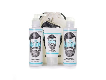 Somerset Toiletry Pánská Dárková sada - "Pan Mužný" (Mýdlo + Dezinfekční gel + Krém na ruce)