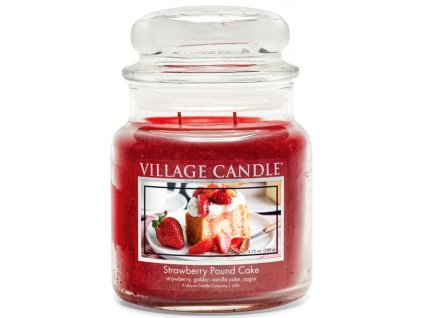 Village Candle - Jahodový koláč