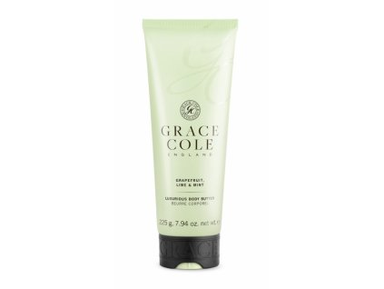 Grace Cole Tělové máslo - Grapefruit Lime & Mint - Grepfruit, limetka a máta, 225g