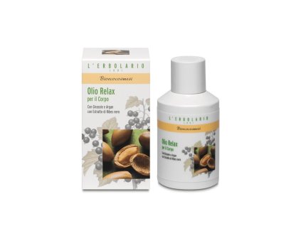 L'Erbolario Relaxační olej na tělo - Bio ecocosmetics - Komplex Olejů a Černý Rybíz, 125ml