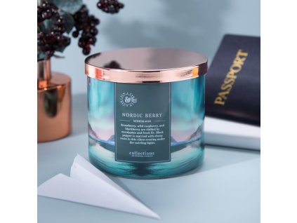 Vonná svíčka ve skle - Nordic Berry - 411g