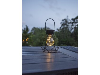 Solární dekorace - lucerna - 15,5 cm