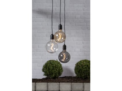 LED dekorace k zavěšení - žárovka