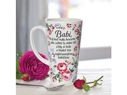 Hrnek Věnování pro babičku (shabby) od kluka SK