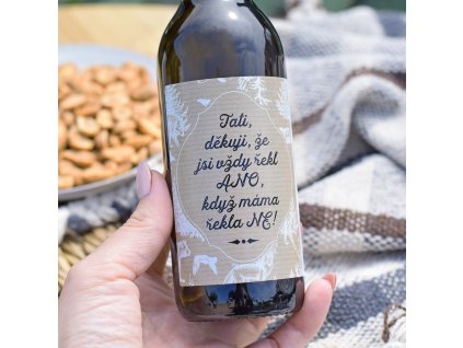 Dárkové víno - Tati, děkuji, že jsi řekl ANO...0,187 L