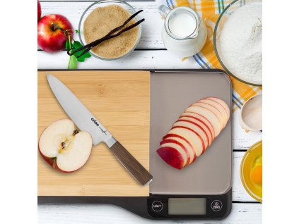 VÁHA KUCHYŇSKÁ DIGITÁLNÍ + KRÁJECÍ PRKÉNKO