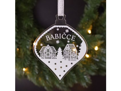 Ozdoba Zimní krajina - Babičce