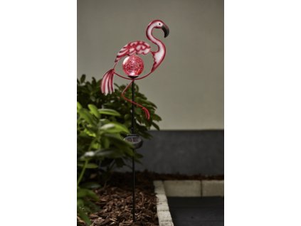 Solární dekorace - FLAMINGO - 21x80x8cm